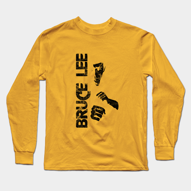 bruce lee yellow t shirt